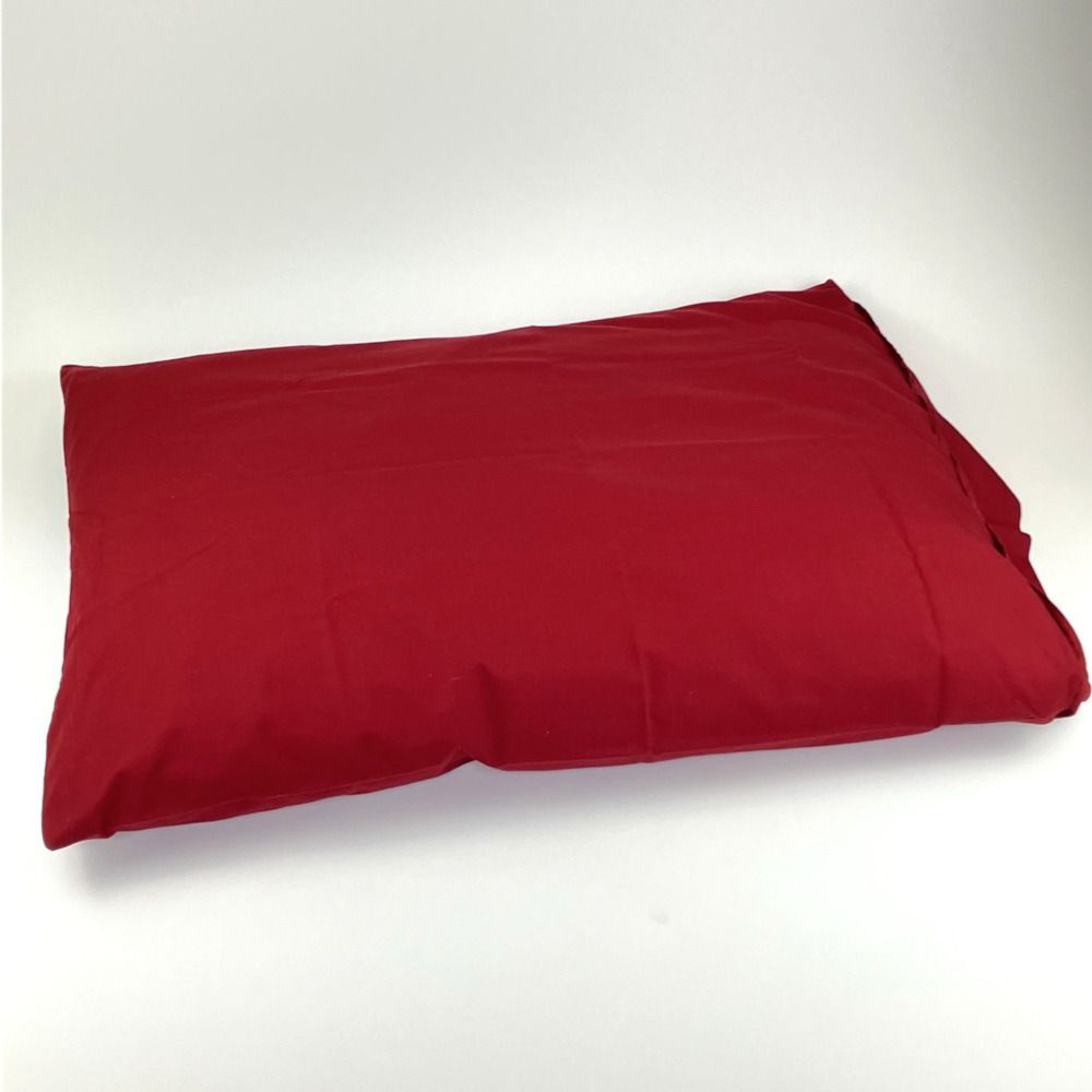 Pillow Case Red Size Standard 20x26"